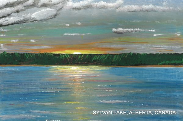 Sylvan Lake Sunrise (Postcard)